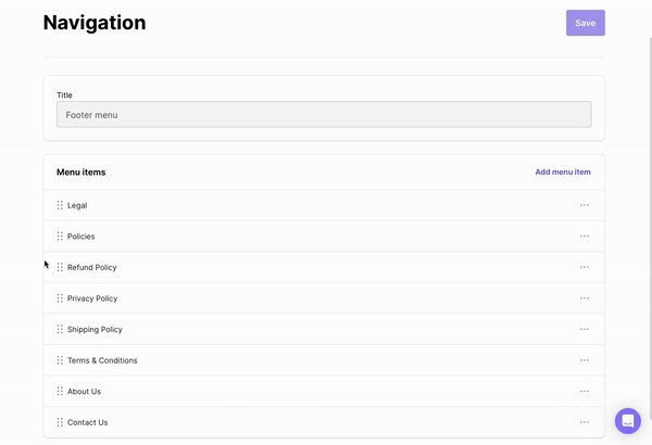 Creating submenu and mega menu animation